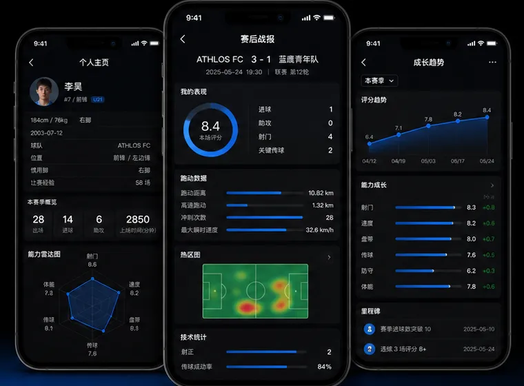 ATHLOS 个人版手机端预览